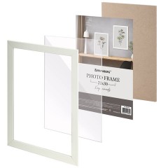 Рамка 21х30 см небьющаяся, аналог IKEA, багет 21 мм, МДФ, BRAUBERG "Idea", белая, 391370 Рамка 21х30 см небьющаяся, аналог IKEA, багет 21 мм, МДФ, BRAUBERG "Idea", белая, 391370 - фото 6