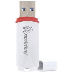 Флеш-память Smartbuy Crown, 8Gb, USB 2.0, бел, SB8GBCRW-W Флеш-память Smartbuy Crown, 8Gb, USB 2.0, бел, SB8GBCRW-W - фото 2
