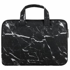 Сумка портфель HEIKKI STYLE (ХЕЙКИ) с отделением для ноутбука 13-14", 3 кармана, черная, 26х36х3 см, 272606 - фото 5