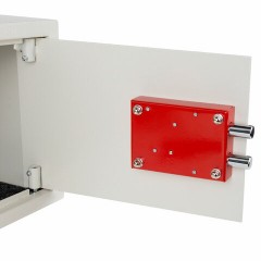 Сейф мебельный DASWERK SC-250KL (250х350х250 мм), ключевой замок, бежевый, 291344 - фото 6
