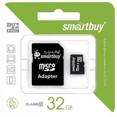Карта памяти SmartBuy microSDHC 32Gb UHS-I Cl10 +ад, SB32GBSDCL10-01 Карта памяти SmartBuy microSDHC 32Gb UHS-I Cl10 +ад, SB32GBSDCL10-01 - фото 2