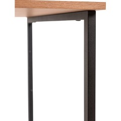 Стол BRABIX "SMART CD-020", 900х500х770 мм, ЛОФТ, металл/ЛДСП бунратти, каркас черный, 641950 - фото 6