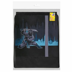 Мешок для обуви ЮНЛАНДИЯ, плотный, светоотражающая полоса, 46х36 см, "Black Ninja", 271615 - фото 6