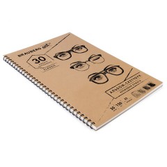 Скетчбук, слоновая кость 150 г/м2, 297х420 мм, 30 л., гребень, BRAUBERG ART CLASSIC, 128946 Скетчбук, слоновая кость 150 г/м2, 297х420 мм, 30 л., гребень, BRAUBERG ART CLASSIC, 128946 - фото 3