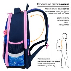 Ранец BRAUBERG FIT, 2 отделения, Night watcher, СВЕТЯЩИЙСЯ, 38х27х14 см, 273108 Ранец BRAUBERG FIT, 2 отделения, Night watcher, СВЕТЯЩИЙСЯ, 38х27х14 см, 273108 - фото 14