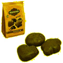 Пряники ЯШКИНО "Шоколадные" мягкие в двойной глазури, 350 г, ЯП901
