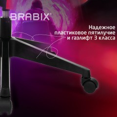 Кресло компьютерное BRABIX "Alpha GM-018", ткань/экокожа, черное/красное, 532637, GM-018_532637 Кресло компьютерное BRABIX "Alpha GM-018", ткань/экокожа, черное/красное, 532637, GM-018_532637 - фото 15