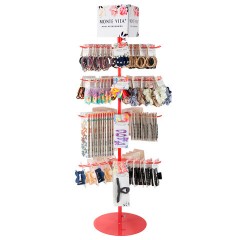 Стойка-вертушка настольная MONTE VITA (МОНТЕ ВИТА), 108х44см, 4 ряда, 22 крючка, 507506 - фото 13