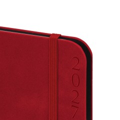 Ежедневник датированный 2027, А5, 151х213 мм, BRAUBERG "Note", под кожу, держатель для ручки, красный, 118088 - фото 3
