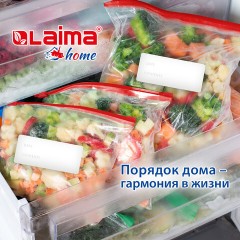 Пакеты для заморозки продуктов, 1 л, КОМПЛЕКТ 100 шт., с замком-застежкой (слайдер), LAIMA Пакеты для заморозки продуктов, 1 л, КОМПЛЕКТ 100 шт., с замком-застежкой (слайдер), LAIMA - фото 11