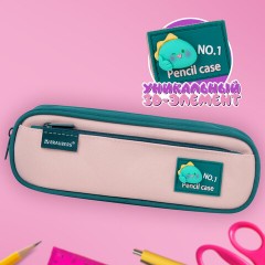 Пенал-футляр BRAUBERG, 2 отделения, 3D-элемент, полиэстер, "Fun dino", 23х8х5 см, 273572 - фото 8