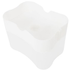 Диспенсер/дозатор для моющего средства, органайзер + губка, БЕЛЫЙ, 7х14х11 см, ЛЮБАША, 700039 - фото 6