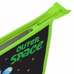 Папка для тетрадей ПИФАГОР А5, 1 отделение, пластик, на молнии, "Outer space", 273330 Папка для тетрадей ПИФАГОР А5, 1 отделение, пластик, на молнии, "Outer space", 273330 - фото 3