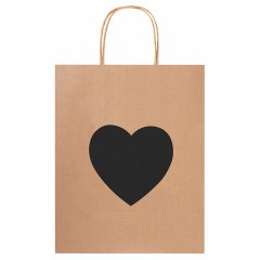 Пакет подарочный КОМПЛЕКТ 7 шт., 26x13x32 см, скретч-слой + стилус, "Heart on Kraft", ЗОЛОТАЯ СКАЗКА, 591971 Пакет подарочный КОМПЛЕКТ 7 шт., 26x13x32 см, скретч-слой + стилус, "Heart on Kraft", ЗОЛОТАЯ СКАЗКА, 591971 - фото 3
