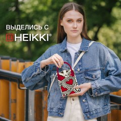 Сумочка-органайзер повседневная HEIKKI KNIT (ХЕЙКИ) кросс боди, вязаная, 17х12х5 см, "Red and black", 273796 - фото 14