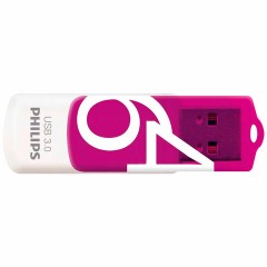 Флеш-диск 64 GB PHILIPS VIVID, разъем USB 3.0, фиолетовый, FM64FD00B/97 Флеш-диск 64 GB PHILIPS VIVID, разъем USB 3.0, фиолетовый, FM64FD00B/97 - фото 3