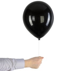 Шары воздушные 30 см, 100 штук, "ОДНОЦВЕТНЫЕ", чёрные, BRAUBERG KIDS, 591876 Шары воздушные 30 см, 100 штук, "ОДНОЦВЕТНЫЕ", чёрные, BRAUBERG KIDS, 591876 - фото 4