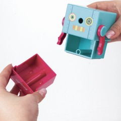 Точилка механическая ЮНЛАНДИЯ "I-Robot", корпус ассорти, 228484 Точилка механическая ЮНЛАНДИЯ "I-Robot", корпус ассорти, 228484 - фото 8