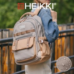 Рюкзак HEIKKI GOODLY (ХЕЙКИ) универсальный, 2 отделения, отделение для ноутбука, бежевый, 46x33x18 см, 273868 - фото 17