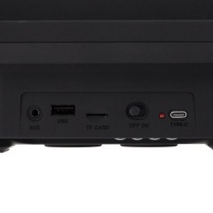 Колонка портативная с подсветкой SONNEN B306, 12 Вт, Bluetooth, FM-тюнер, microSD, MP3-плеер, черная, 513479 Колонка портативная с подсветкой SONNEN B306, 12 Вт, Bluetooth, FM-тюнер, microSD, MP3-плеер, черная, 513479 - фото 7