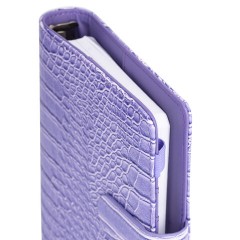 Ежедневник-органайзер недатированный B6 150x190 мм BRAUBERG "Comodo", под кожу, 160 л., сиреневый, 116208 - фото 4