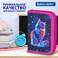 Пенал BRAUBERG, 1 отделение, полиэстер, 21х14 см, "Space cat", 273518 Пенал BRAUBERG, 1 отделение, полиэстер, 21х14 см, "Space cat", 273518 - фото 13