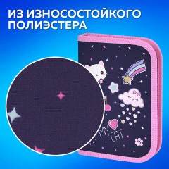 Пенал ПИФАГОР, 1 отделение, полиэстер, 19х13 см, "Leapfrog", 273472 Пенал ПИФАГОР, 1 отделение, полиэстер, 19х13 см, "Leapfrog", 273472 - фото 10