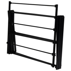 Сушилка напольная МИНИ для белья раскладная, 6 уровней, 10 метров, LAIMA HOME LADDER BLACK, 700473 - фото 10