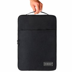 Чехол для ноутбука HEIKKI OPTION MAX 15,6'' (ХЕЙКИ), с ручкой и карманом, черный, 39х27х3 см, 272602 Чехол для ноутбука HEIKKI OPTION MAX 15,6'' (ХЕЙКИ), с ручкой и карманом, черный, 39х27х3 см, 272602 - фото 7