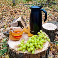 Чайник-термос 1 л, BOOMHOUSE (БУМХАУС) COFFEE BREAK, нержавеющая сталь SUS304, черный, ТЕРМОЧАЙНИК, 700328 - фото 8