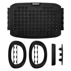 Подставка для ног BRABIX "Ultra 3" 35,5х25,5 см, возможность качания, 2 уровня высоты, 533038 - фото 8