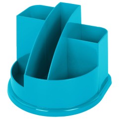 Подставка-органайзер BRAUBERG STYLE COLOR, 5 отделений, 132х122х108 мм, ассорти, 238095 - фото 3