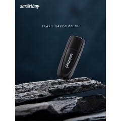 Флеш-диск 64 GB SMARTBUY Scout, USB 2.0, черный, SB064GB2SCK Флеш-диск 64 GB SMARTBUY Scout, USB 2.0, черный, SB064GB2SCK - фото 5