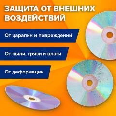 Портмоне для CD/DVD BRAUBERG на 96 дисков, обложка пластиковая, синий, 510091 Портмоне для CD/DVD BRAUBERG на 96 дисков, обложка пластиковая, синий, 510091 - фото 10