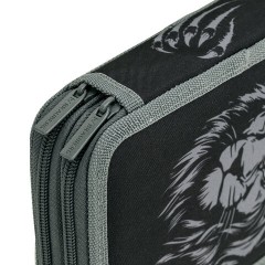 Пенал BRAUBERG, 2 отделения, полиэстер, 21х14 см, "Savage lion", 272331 Пенал BRAUBERG, 2 отделения, полиэстер, 21х14 см, "Savage lion", 272331 - фото 4