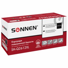 Картридж лазерный SONNEN (SH-Q2612XL) для HP LJ 1010/1012/1015/1018/1020/1022/M1319F/3020/3030/3050/3052, ресурс 6000 стр., 364094 Картридж лазерный SONNEN (SH-Q2612XL) для HP LJ 1010/1012/1015/1018/1020/1022/M1319F/3020/3030/3050/3052, ресурс 6000 стр., 364094 - фото 3