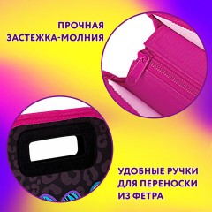 Папка-сумка ЮНЛАНДИЯ, 1 отделение, фетровые ручки, 34х30х11 см, Bunny squad, 272205 Папка-сумка ЮНЛАНДИЯ, 1 отделение, фетровые ручки, 34х30х11 см, Bunny squad, 272205 - фото 9