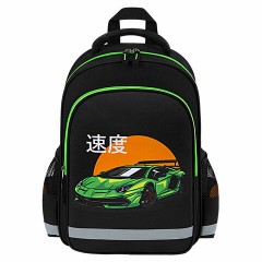Рюкзак ПИФАГОР SCHOOL, 1 отделение, 3 кармана, "Dive into drive", 38x28х14 см, 272076 Рюкзак ПИФАГОР SCHOOL, 1 отделение, 3 кармана, "Dive into drive", 38x28х14 см, 272076 - фото 2