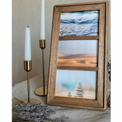 Рамка из мангового дерева BRAUBERG LOFT TRINITY, 3 фото 10х15 см, стекло, 20х35,5 см, 391282 Рамка из мангового дерева BRAUBERG LOFT TRINITY, 3 фото 10х15 см, стекло, 20х35,5 см, 391282 - фото 12