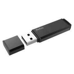 Флеш-диск 64 GB NETAC U351, USB 3.0, черный, NT03U351N-064G-30BK Флеш-диск 64 GB NETAC U351, USB 3.0, черный, NT03U351N-064G-30BK - фото 2