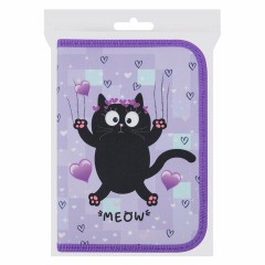 Пенал ПИФАГОР, 1 отделение, 2 откидные планки, полиэстер, 20х14 см, "Falling cat", 272287 Пенал ПИФАГОР, 1 отделение, 2 откидные планки, полиэстер, 20х14 см, "Falling cat", 272287 - фото 8