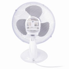 Вентилятор настольный SONNEN FT23-B6, d=23 см, 25 Вт, на подставке, 2 скоростных режима, белый/серый, 451038 Вентилятор настольный SONNEN FT23-B6, d=23 см, 25 Вт, на подставке, 2 скоростных режима, белый/серый, 451038 - фото 3