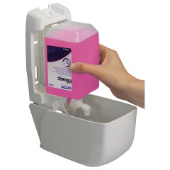 Дозатор для жидкого мыла 1 литр KIMBERLY-CLARK Aquarius, белый, 6948 - фото 2