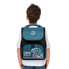 Ранец ПИФАГОР BASIC, 1 отделение, 3 кармана, эргономичная спинка, "Dino world", 35х28х18 см, 272046 Ранец ПИФАГОР BASIC, 1 отделение, 3 кармана, эргономичная спинка, "Dino world", 35х28х18 см, 272046 - фото 8