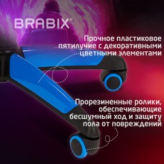 Кресло компьютерное BRABIX "Tanto GM-171", TW/экокожа, черное/голубое, 532575, 7083503 Кресло компьютерное BRABIX "Tanto GM-171", TW/экокожа, черное/голубое, 532575, 7083503 - фото 9