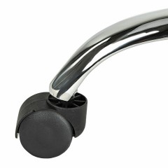 Кресло стул BRABIX "Eames MG-310 CH", хром, пластик черный, экокожа черная, 532925 Кресло стул BRABIX "Eames MG-310 CH", хром, пластик черный, экокожа черная, 532925 - фото 6