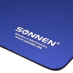 Коврик для мыши SONNEN "BLUE", резина + ткань, 220х180х3 мм, 513308 Коврик для мыши SONNEN "BLUE", резина + ткань, 220х180х3 мм, 513308 - фото 4