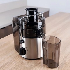 Соковыжималка SCARLETT SC-JE50S18, 800 Вт, стакан 0,6 л, емкость для жмыха 1 л, пластик, сталь/черный - фото 5