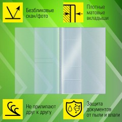 Папка-органайзер, обложка семейная для 2-х комплектов документов, А4, ПВХ, матовая, STAFF, 238873 - фото 11