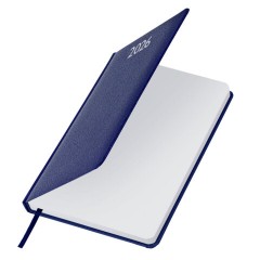 Ежедневник датированный 2026, А5, 138x213 мм, BRAUBERG "Profile", балакрон, синий, 117073 - фото 4